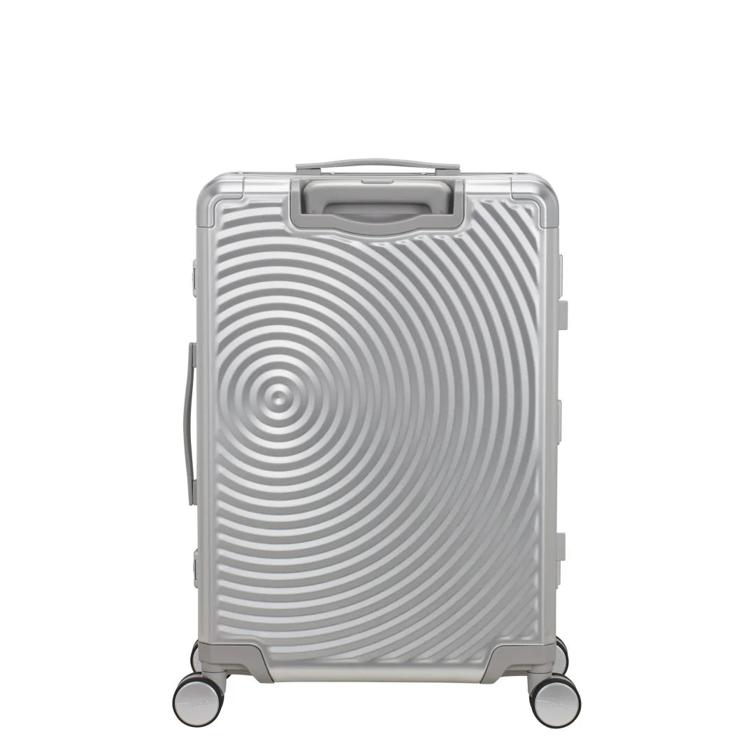 American Tourister Soundbox ALU Mellanstor Resväska 68cm – Silver