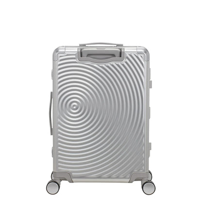 American Tourister Soundbox ALU Mellanstor Resväska 68cm – Silver