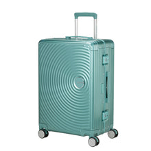 American Tourister Soundbox ALU Mellanstor Resväska 68cm – Dusty Turkos