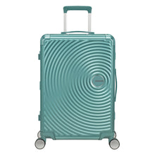 American Tourister Soundbox ALU Mellanstor Resväska 68cm – Dusty Turkos
