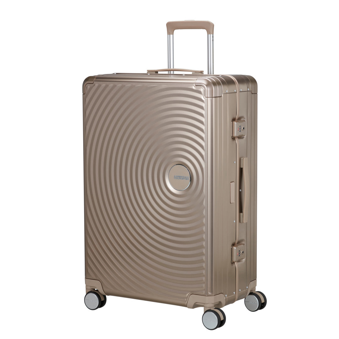 American Tourister Soundbox ALU Stor Resväska 77cm - Brons