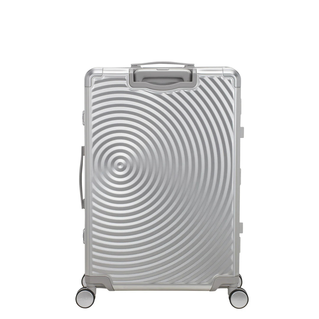 American Tourister Soundbox ALU Stor Resväska 77cm - Silver