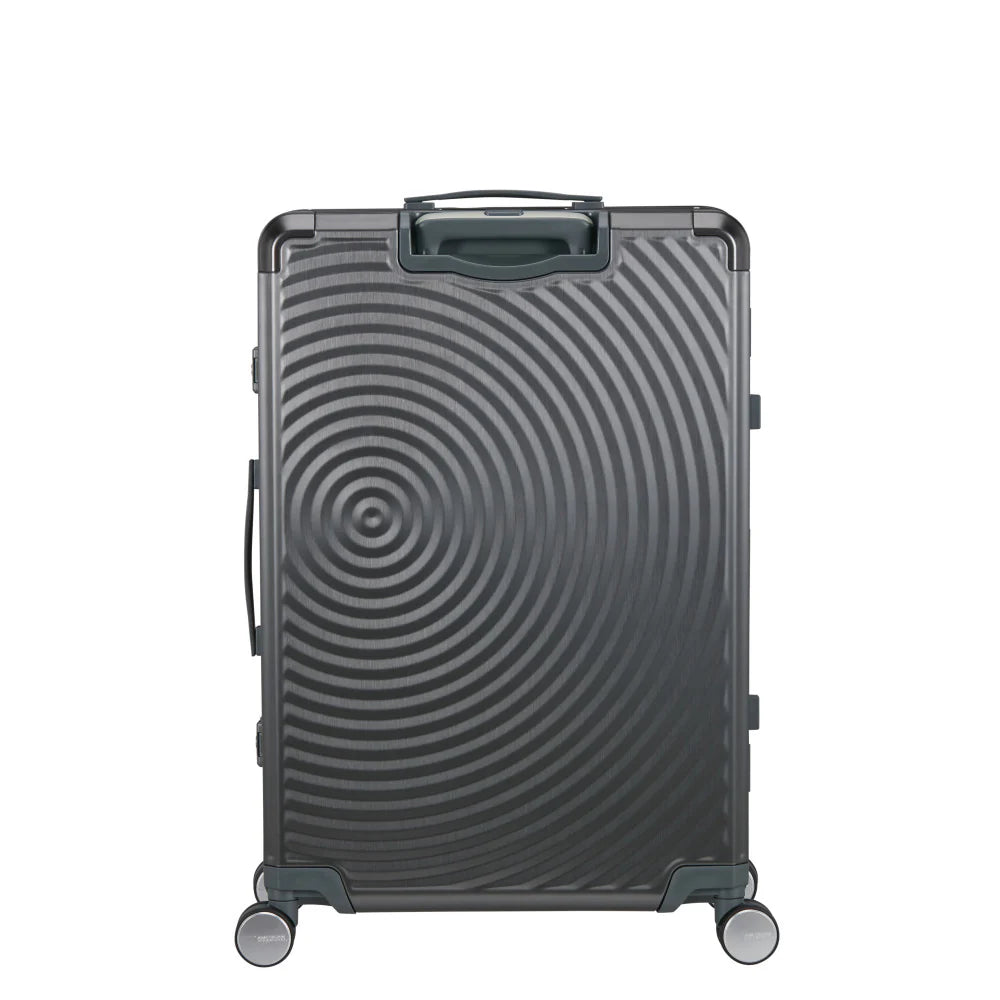American Tourister Soundbox ALU Stor Resväska 77cm - Brushed Anthracite