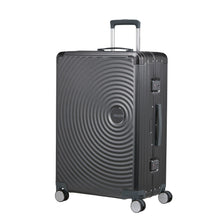 American Tourister Soundbox ALU Stor Resväska 77cm - Brushed Anthracite