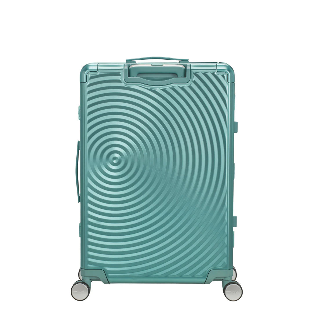 American Tourister Soundbox ALU Stor Resväska 77cm - Dusty Turkos