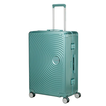 American Tourister Soundbox ALU Stor Resväska 77cm - Dusty Turkos