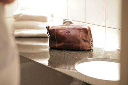 Baoobaoo Toiletry bag – Necessär 28cm – Brandy