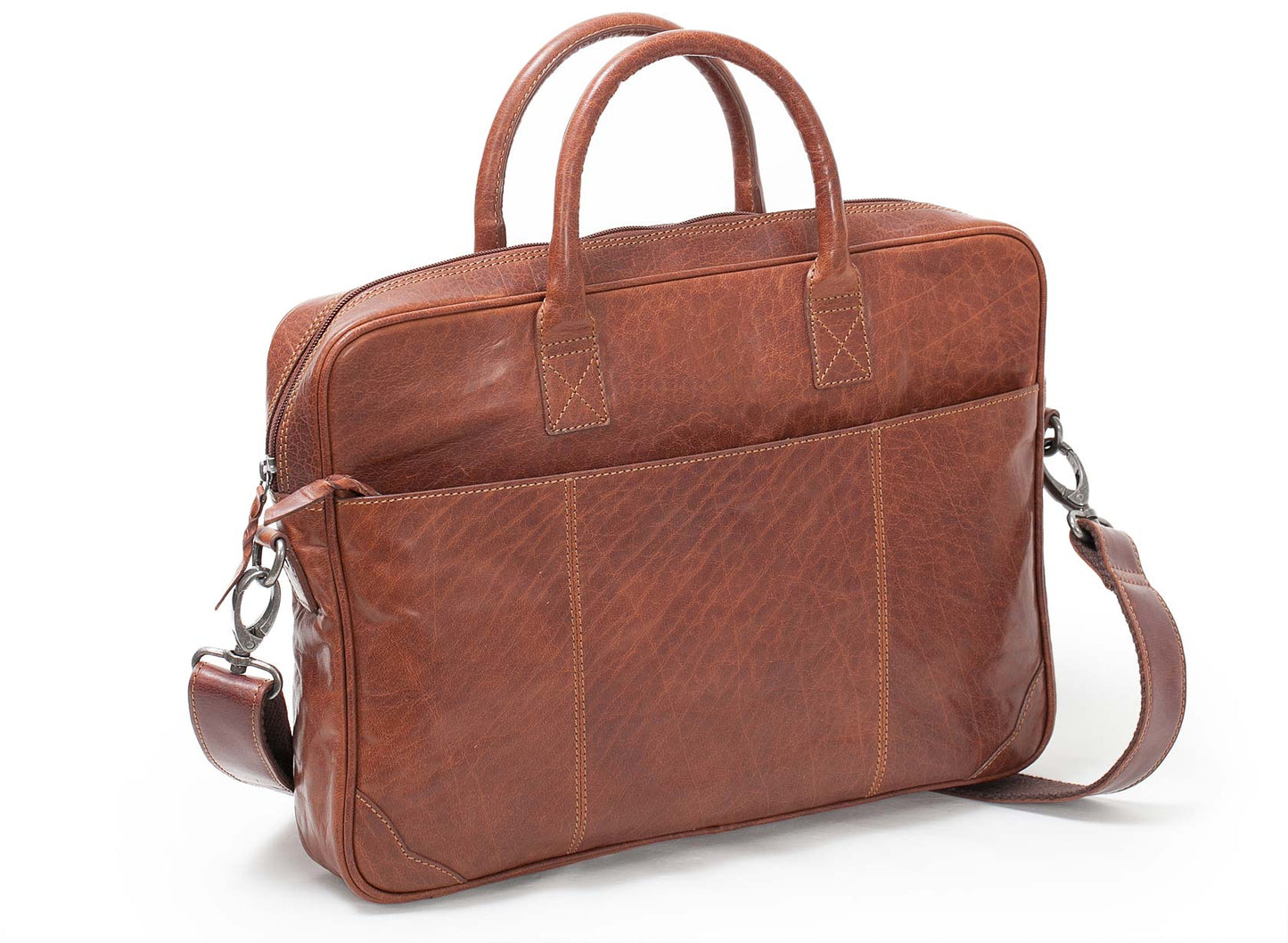 BaooBaoo Briefcase Soft – Datorväska 13" – Brandy