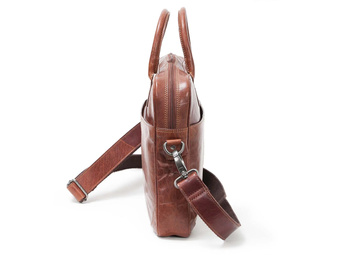 BaooBaoo Briefcase Soft – Datorväska 13" – Brandy