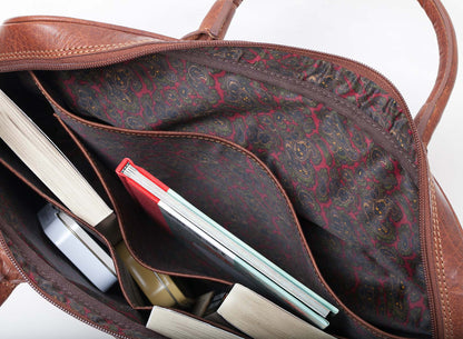 BaooBaoo Briefcase Soft – Datorväska 13" – Brandy