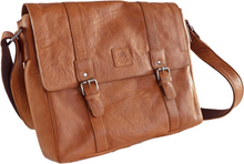 BaooBaoo Messenger Bag – Messengerväska 13" – Tan