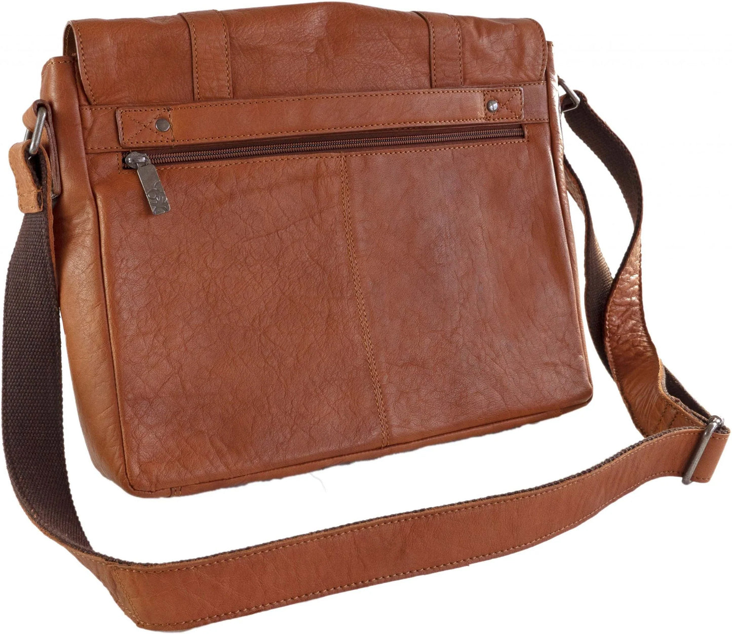 BaooBaoo Messenger Bag – Messengerväska 13" – Tan