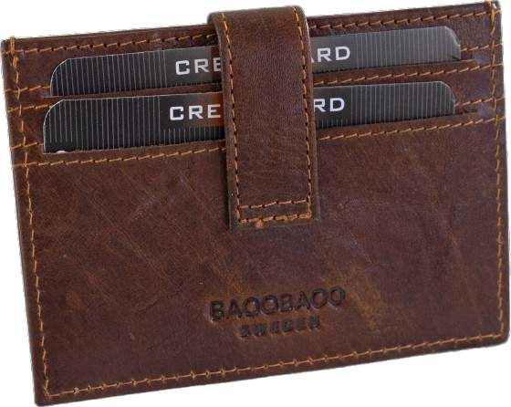 BaooBaoo Card Holder – Korthållare 10cm – Brandy