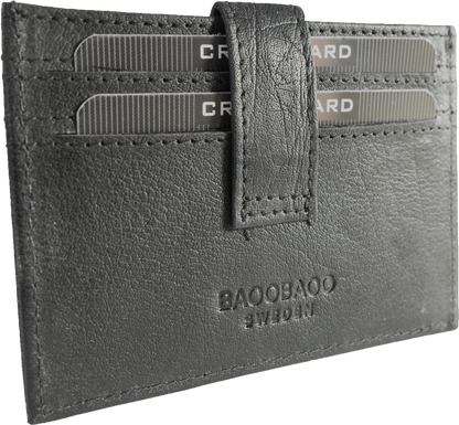 BaooBaoo Card Holder – Korthållare 10cm – Svart