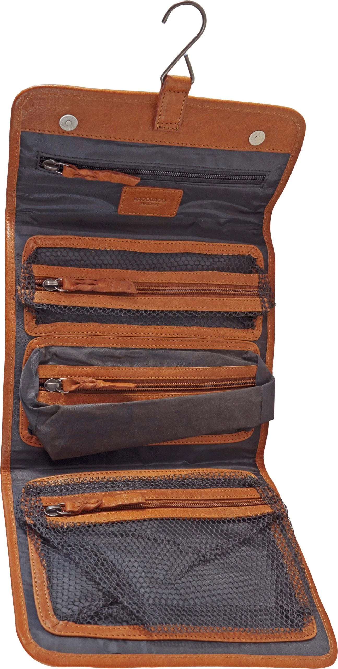 BaooBaoo Toiletry bag – Hängnecessär 24cm – Tan