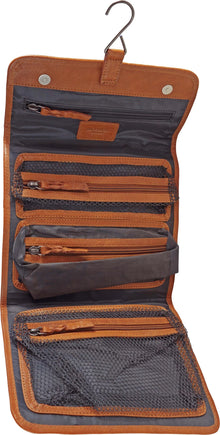 BaooBaoo Toiletry bag – Hängnecessär 24cm – Tan