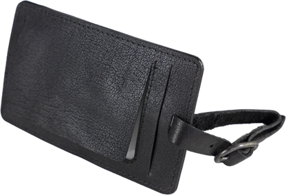 BaooBaoo Luggage tag – Bagagelapp 12cm – Svart