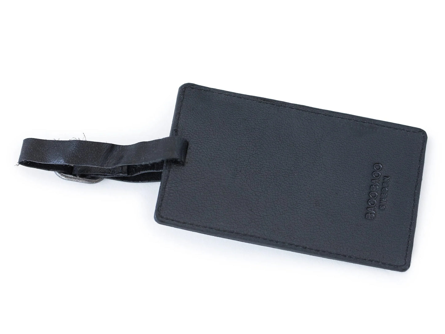 BaooBaoo Luggage tag – Bagagelapp 12cm – Svart