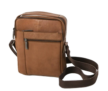 BaooBaoo Reporterbag – Crossbodyväska 25cm – Tan