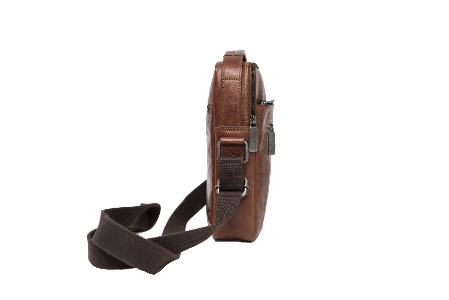 BaooBaoo Reporterbag – Crossbodyväska 25cm – Tan