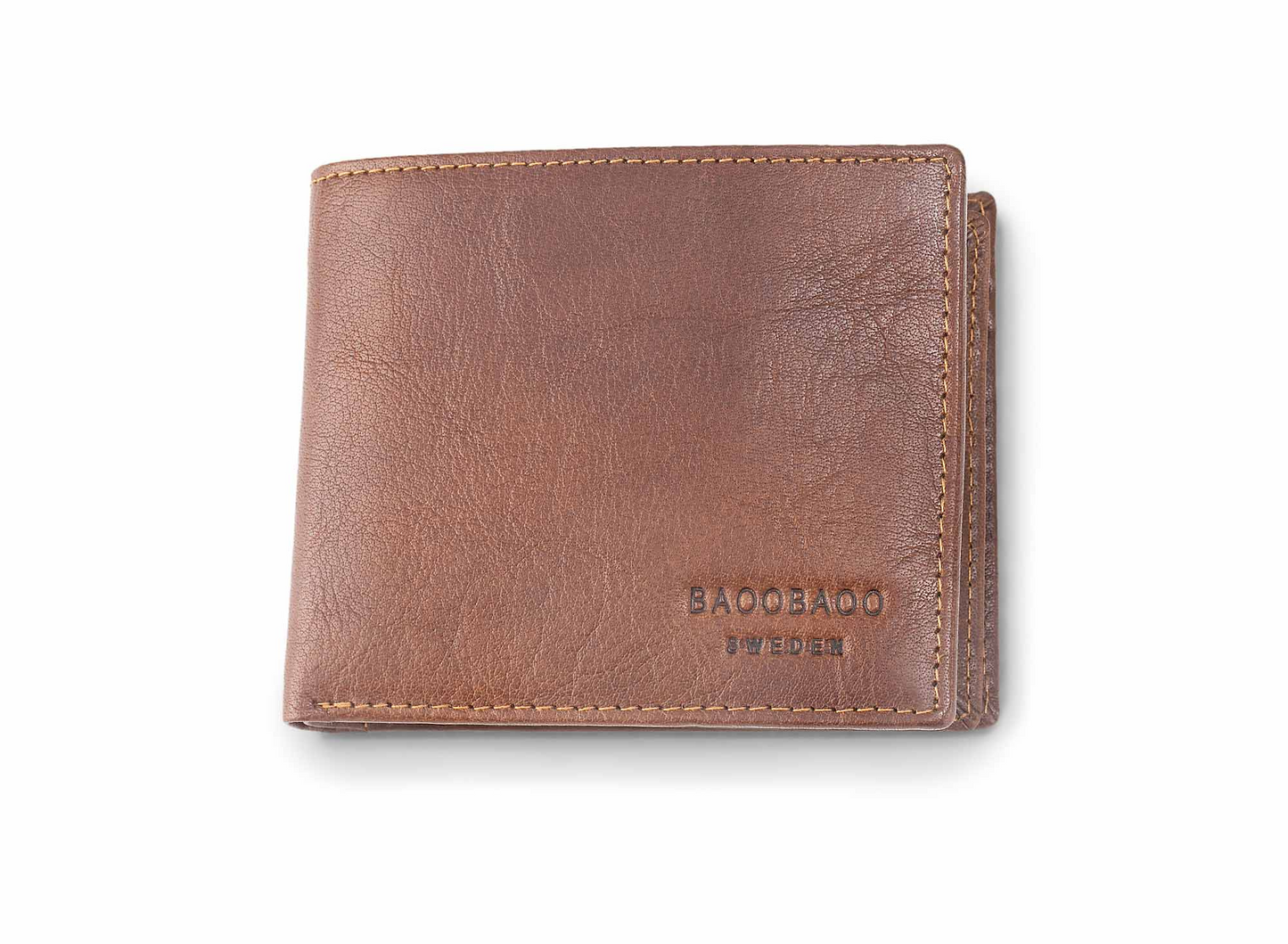 BaooBaoo Dollar Plånbok L 11cm – Brandy