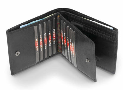 BaooBaoo Dollar Plånbok L 11cm – Svart