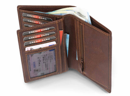 BaooBaoo Jeans Plånbok 13.5cm – Brandy