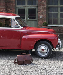 BaooBaoo Briefcase Portfölj 15" 3-fack – Brandy