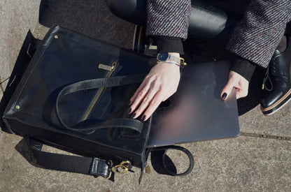 BaooBaoo Totebag – Shoppingväska 13" – Svart