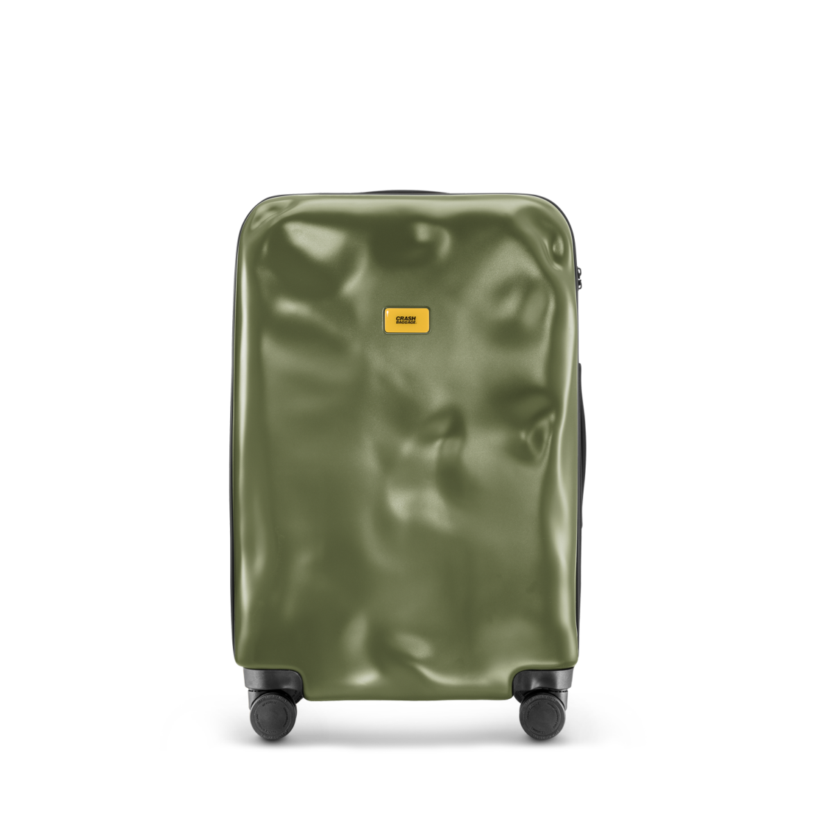 Crash Baggage Icon Mellanstor resväska 68cm Olivgrön
