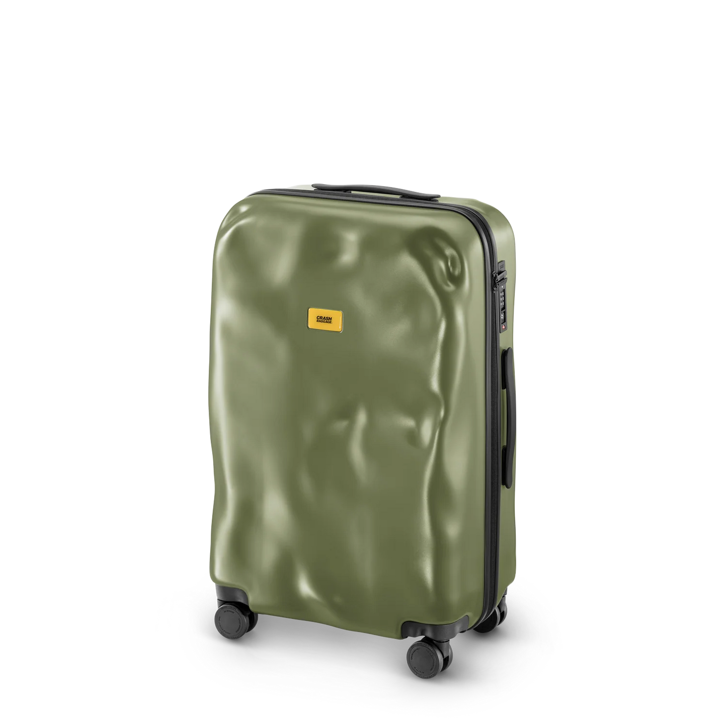 Crash Baggage Icon Mellanstor resväska 68cm Olivgrön
