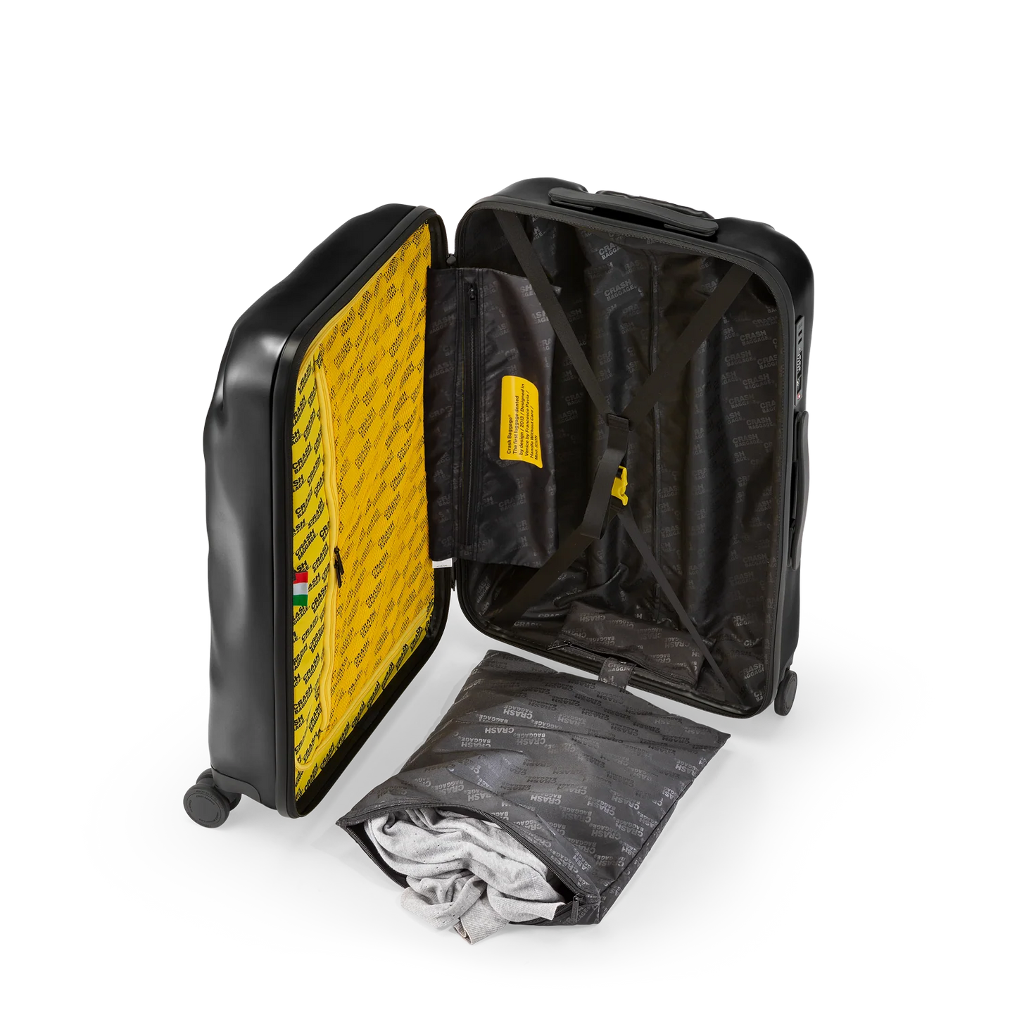 Crash Baggage Icon 68cm - Mellanstor Svart