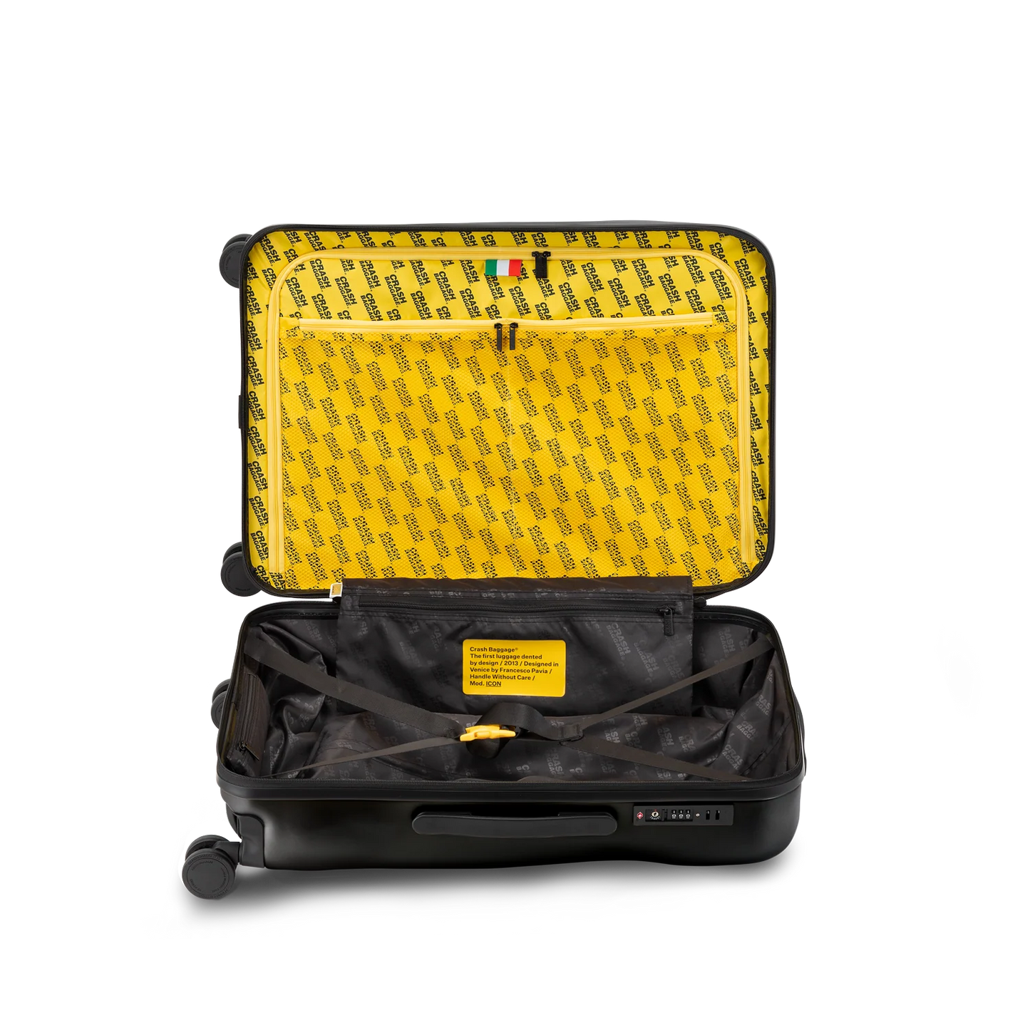 Crash Baggage Icon 68cm - Mellanstor Svart