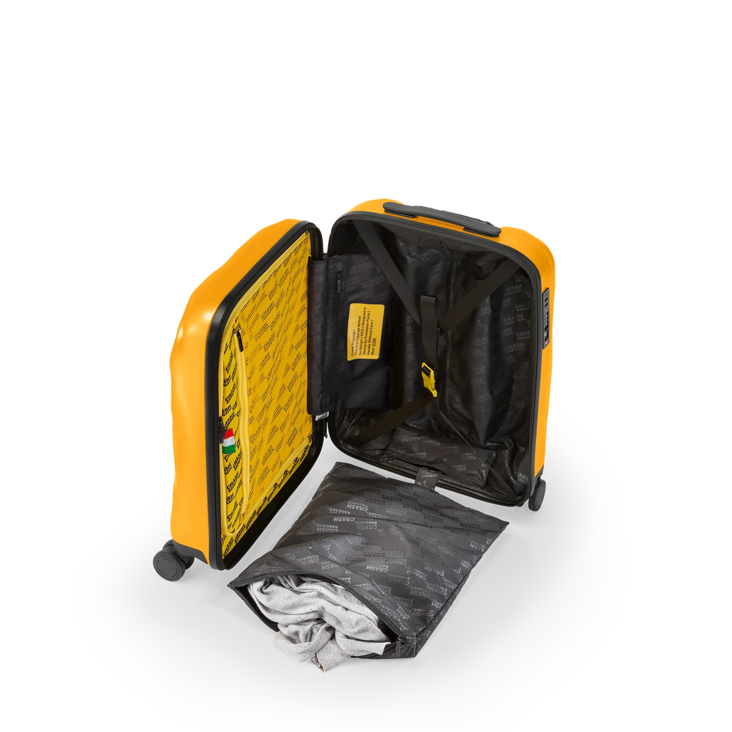 Crash Baggage Icon 55cm - Kabinväska Gul