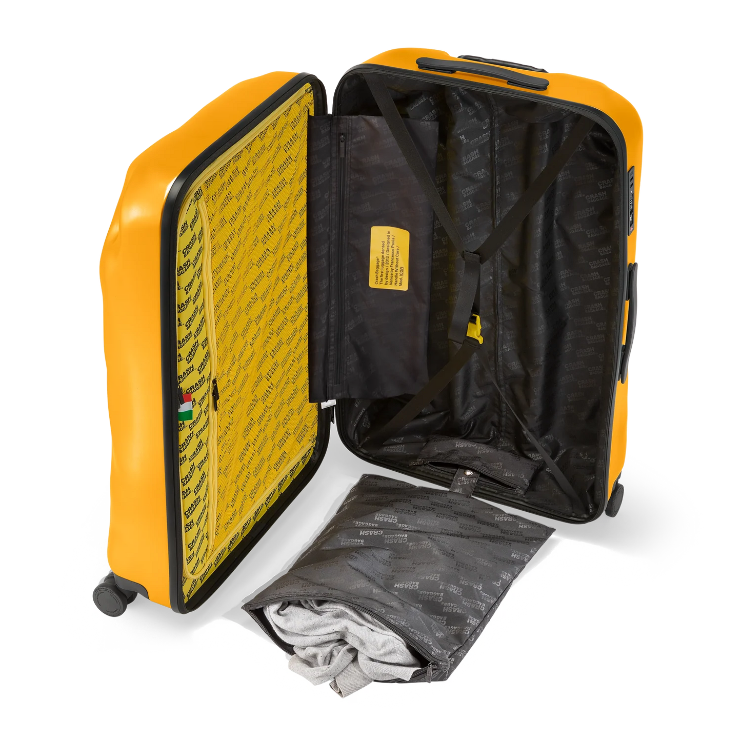 Crash Baggage Icon 79cm - Stor Gul
