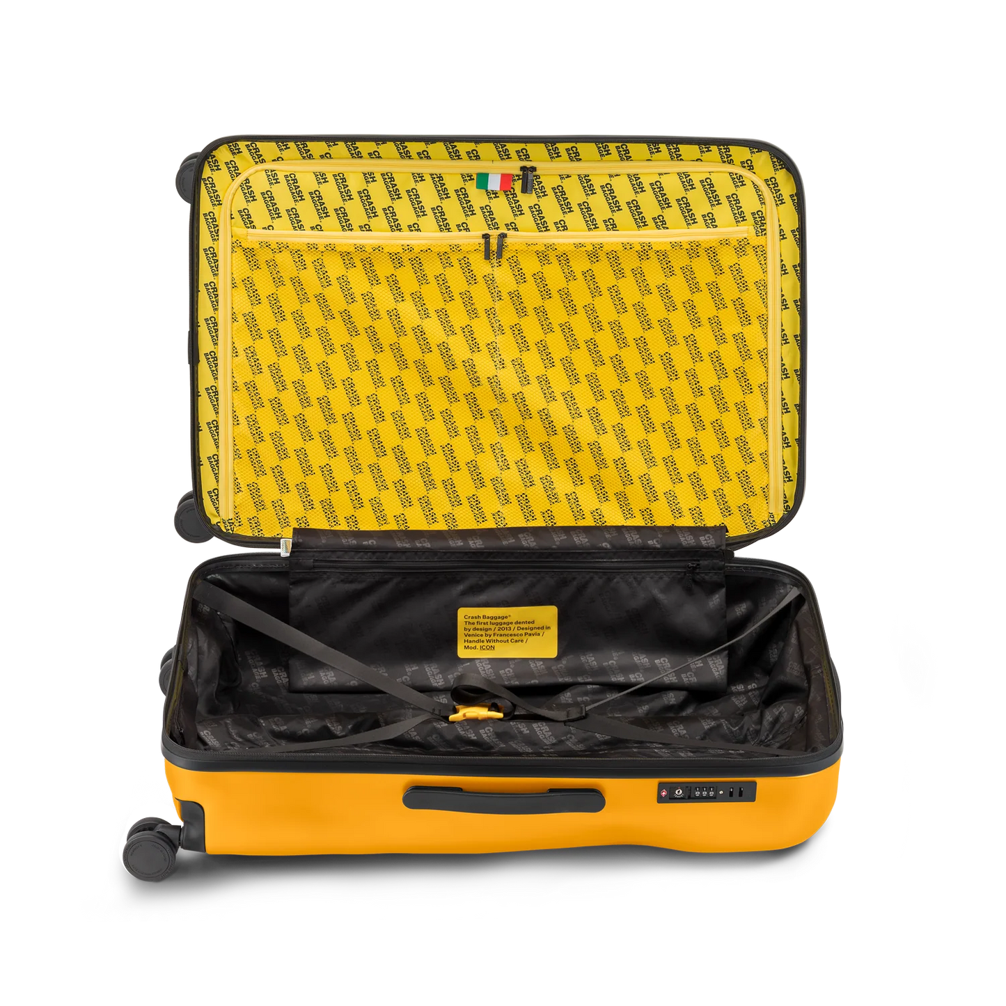 Crash Baggage Icon 79cm - Stor Gul