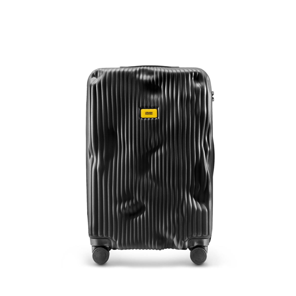 Crash Baggage Stripe Mellanstor resväska 68 cm – Svart
