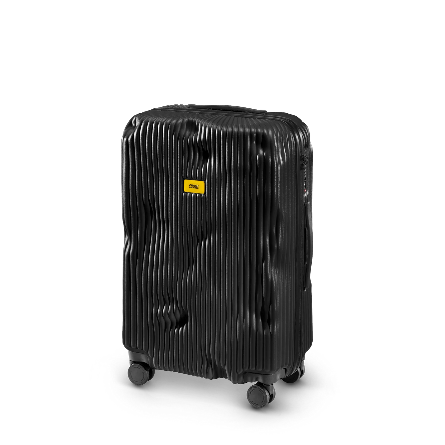 Crash Baggage Stripe Mellanstor resväska 68 cm – Svart