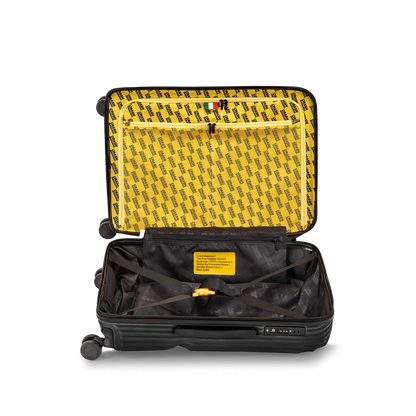 Crash Baggage Stripe Mellanstor resväska 68 cm – Svart