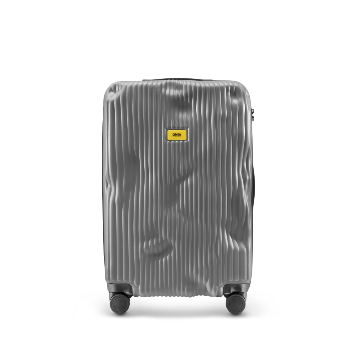 Crash Baggage Stripe Mellanstor resväska 68 cm – Rökgrå