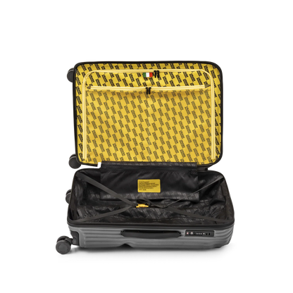 Crash Baggage Stripe Mellanstor resväska 68 cm – Rökgrå