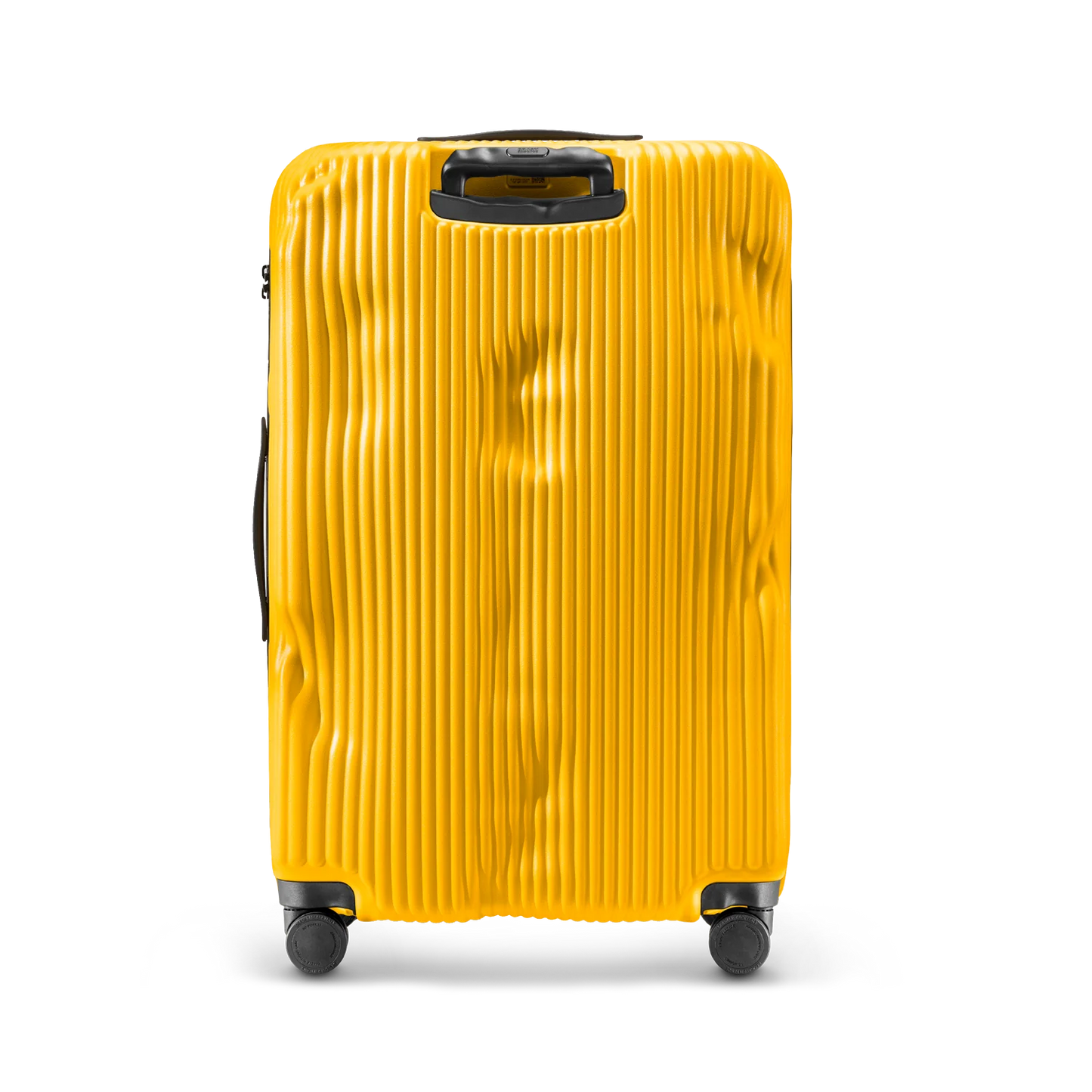 Crash Baggage Stripe Stor resväska 79 cm – Gul