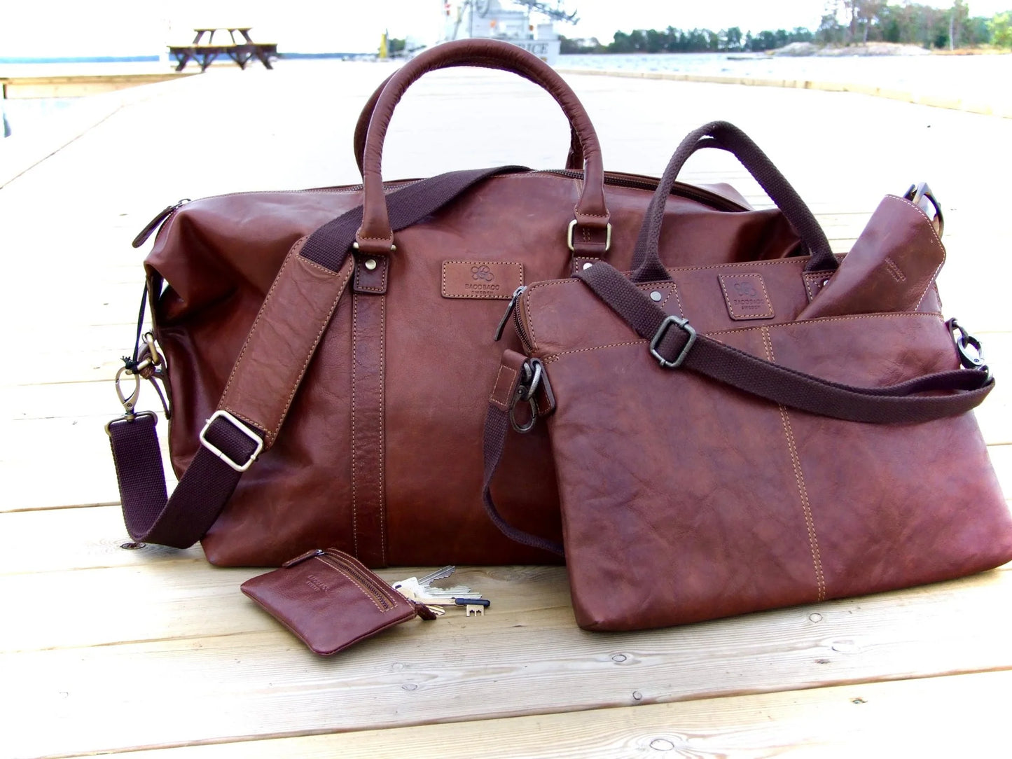 BaooBaoo Rica – Duffelväska 45cm – Brandy