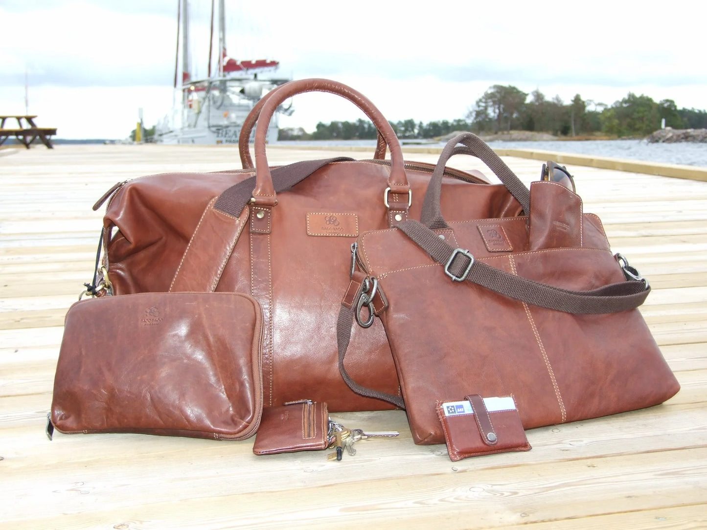 BaooBaoo Rica – Duffelväska 45cm – Brandy