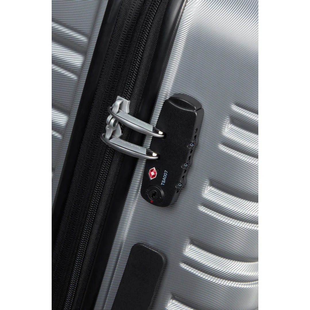 American Tourister Flashline Stor resväska 78 cm – Silver