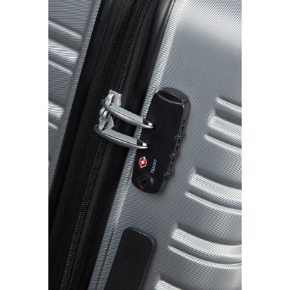 American Tourister Flashline Stor resväska 78 cm – Silver