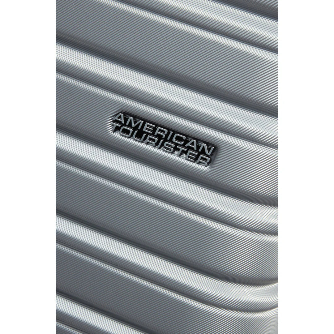American Tourister Flashline Kabinväska 55 cm – Silver