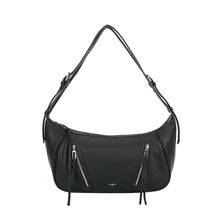 Ulrika Design Recycled PU 2.0 – Axelväska 40cm – Svart