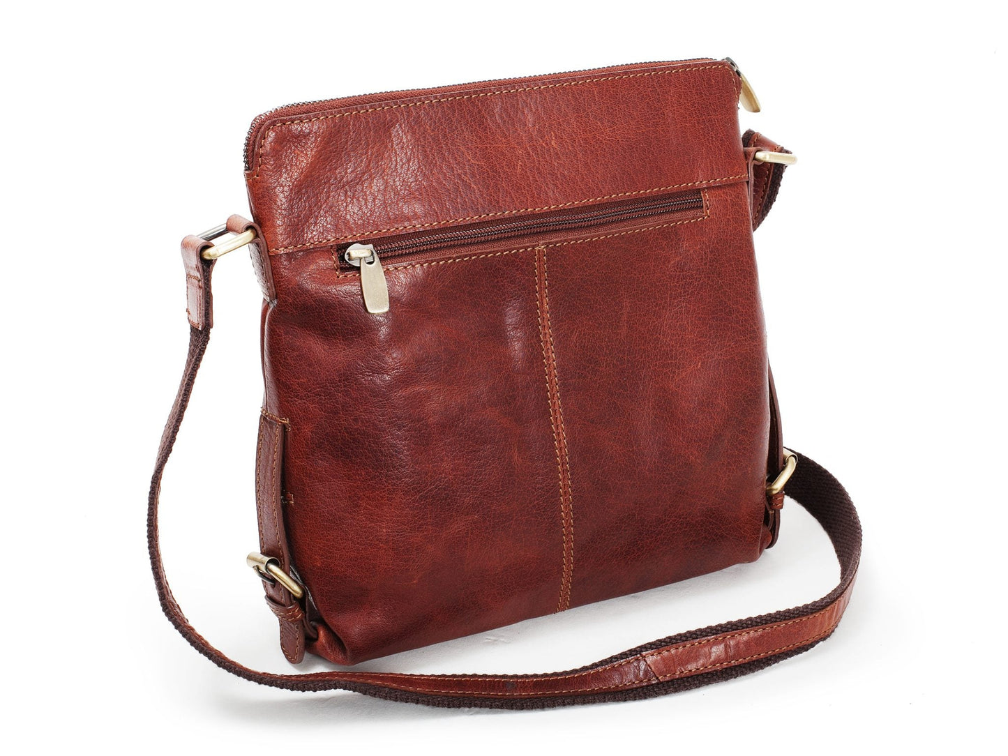 BaooBaoo Shoulderbag – Axelremsväska M – Brandy
