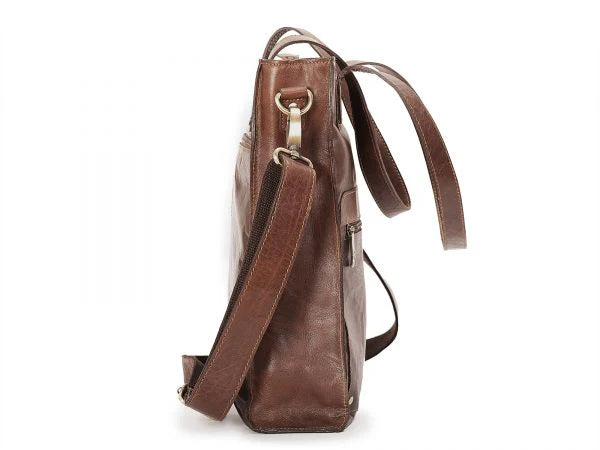 BaooBaoo Totebag – Shoppingväska 13" – Brandy